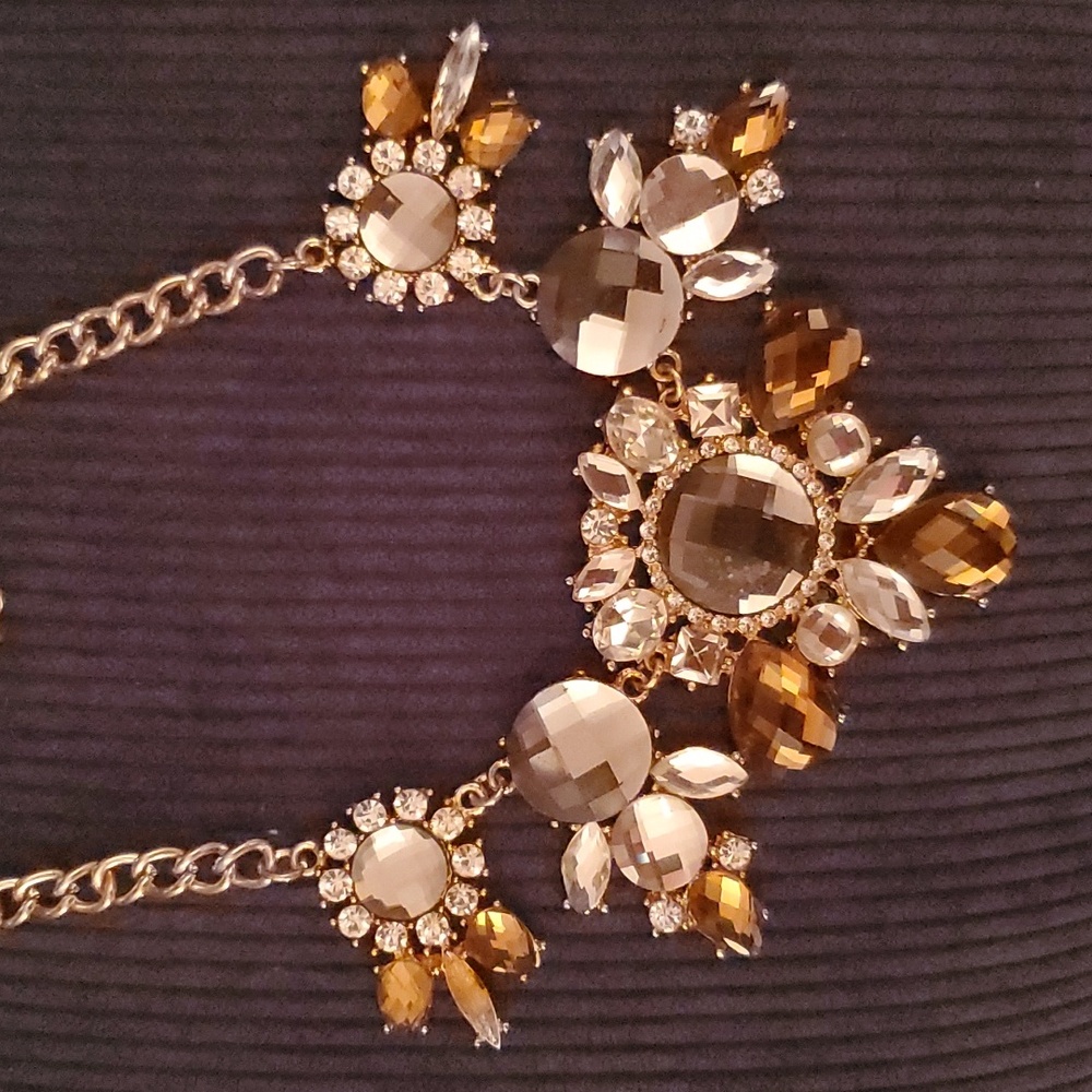 Charming Charlie Rhinestone necklace